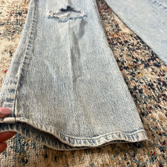 Art Class Light Blue Distressed Women Jeans - Picture 2 of 6